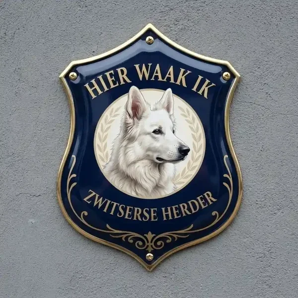 Acryl Waakbord Zwitserse Herder - 15 Designs