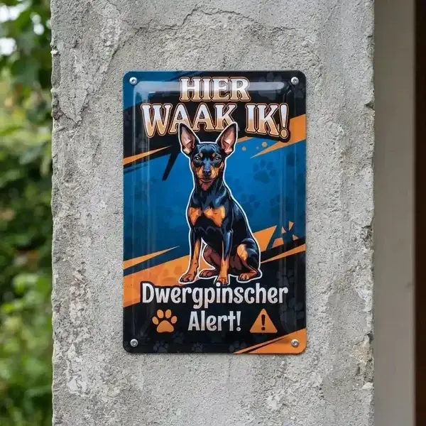 Waakbord Dwergpinscher - 10 designs