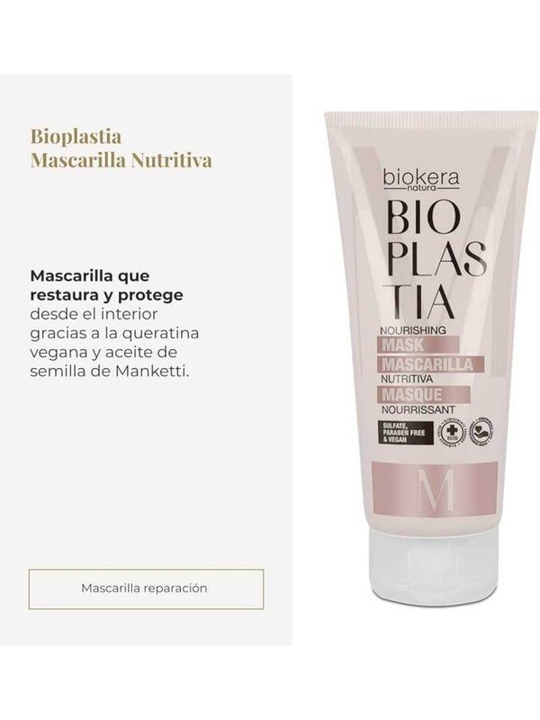 Mascarilla nutritiva bioplastia
