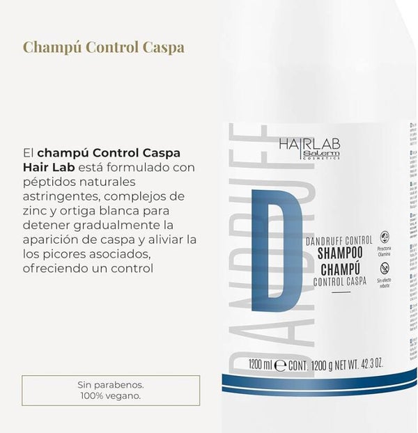 Champú control caspa