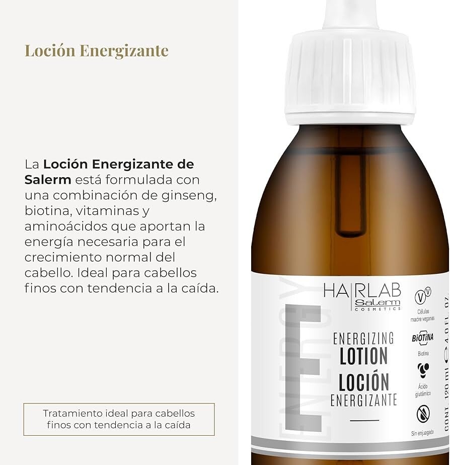 Loción energizante