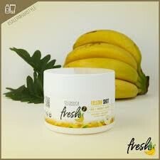 Yellow shot mascarilla
