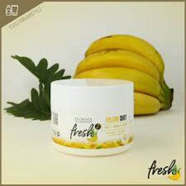 Yellow shot mascarilla