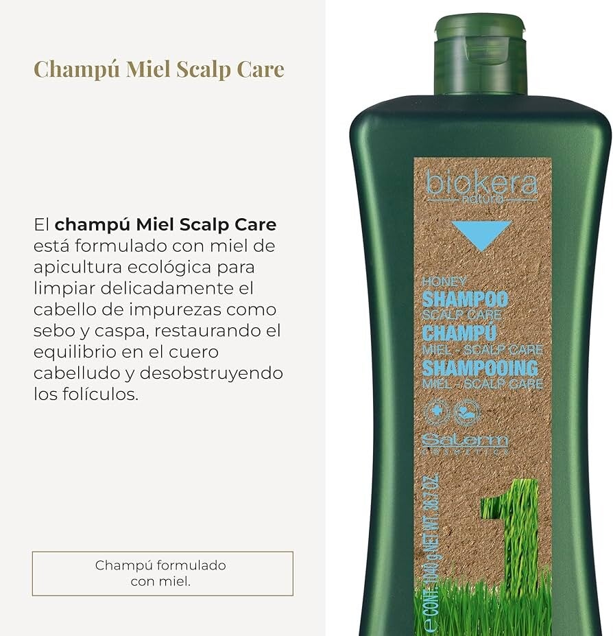Champú miel scalp care