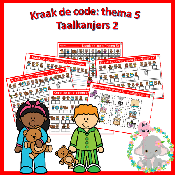 Thema 5 (taalkanjers 2): kraak de code
