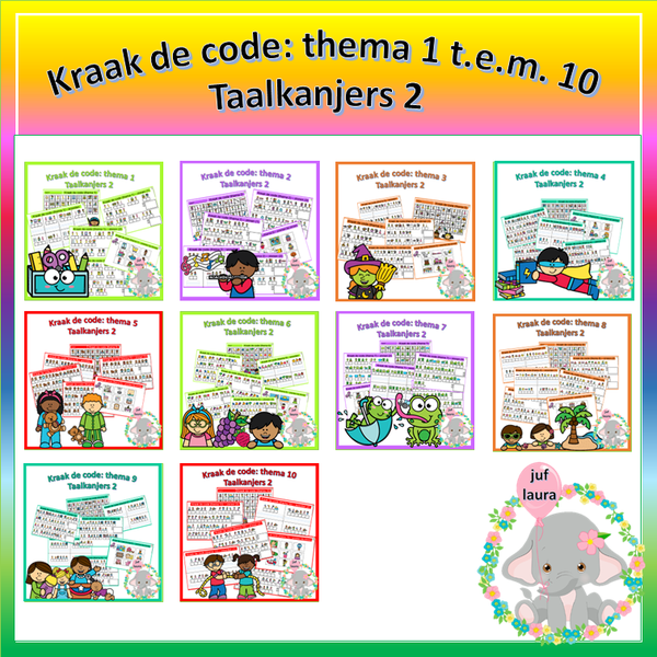 MEGABUNDEL KRAAK DE CODE (Taalkanjers 2)