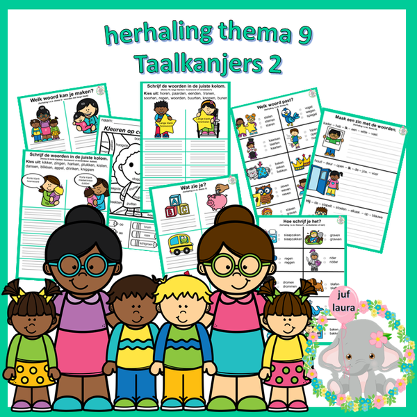 Herhaling thema 9 (Taalkanjers 2)