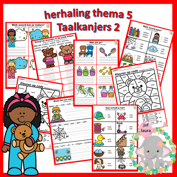 Herhaling thema 5 (Taalkanjers 2)