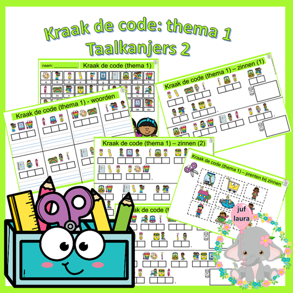 Thema 1 (taalkanjers 2): kraak de code