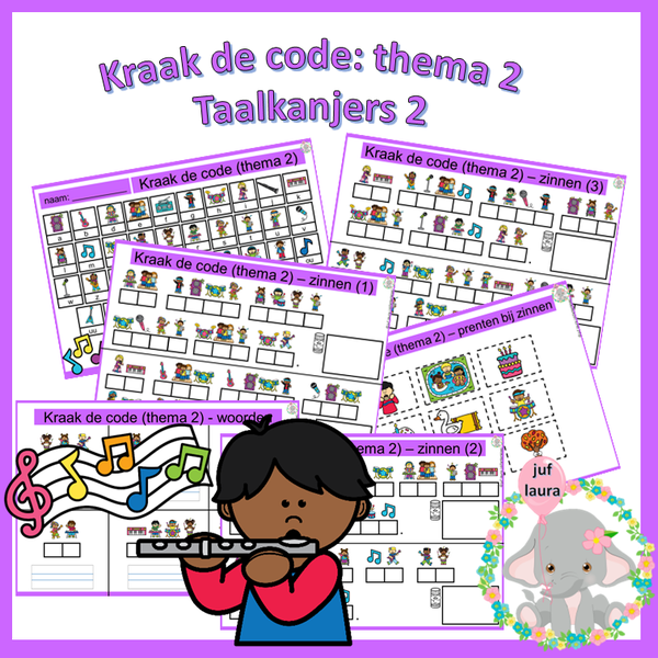 Thema 2 (taalkanjers 2): kraak de code