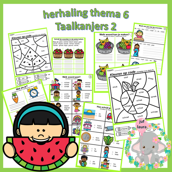 Herhaling thema 6 (Taalkanjers 2)