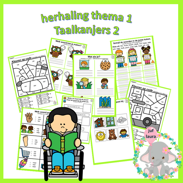 Herhaling thema 1 (Taalkanjers 2)