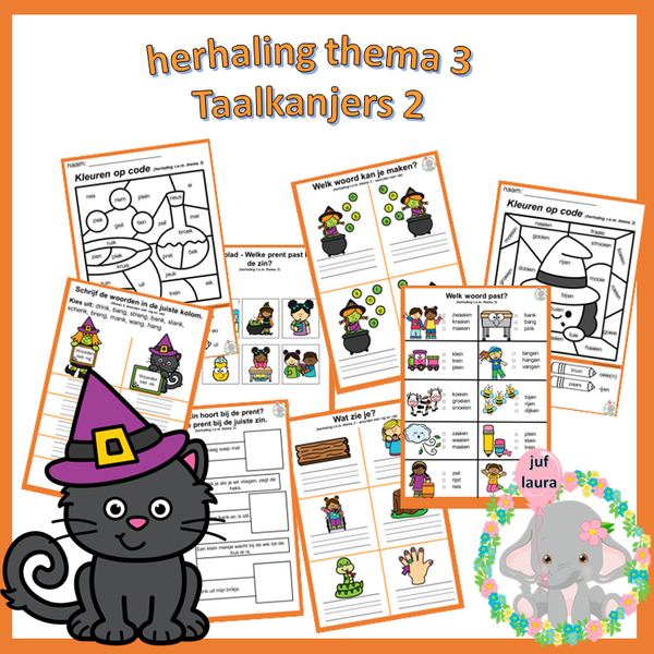 Herhaling thema 3 (Taalkanjers 2)