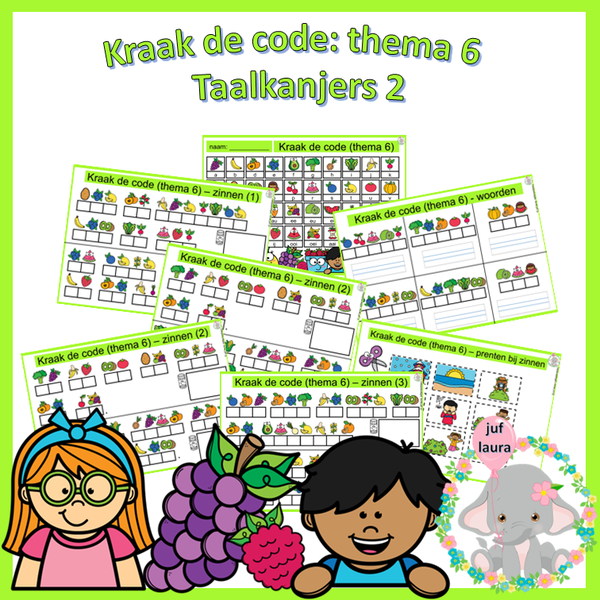 Thema 6 (taalkanjers 2): kraak de code