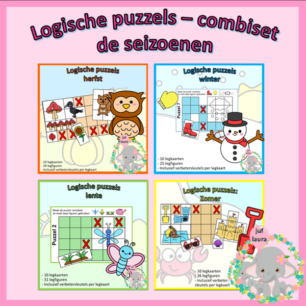 Logische puzzels: combiset seizoenen