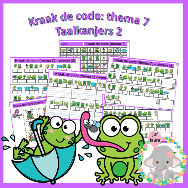 Thema 7 (taalkanjers 2): kraak de code