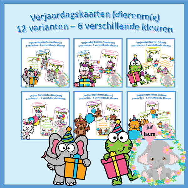 Verjaardagskaarten