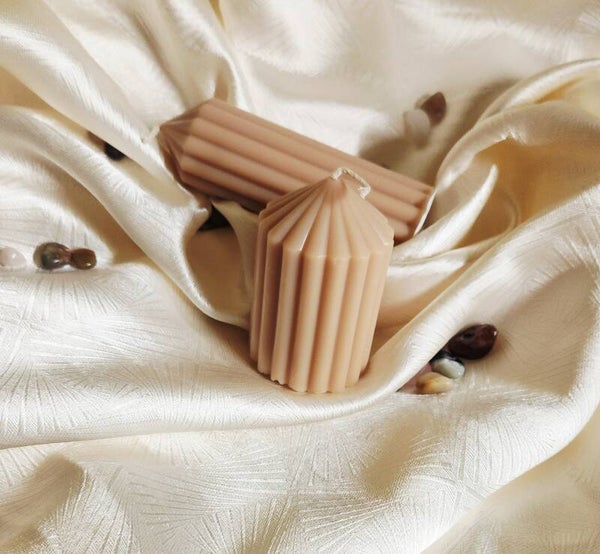 Mini Bougie abstraite