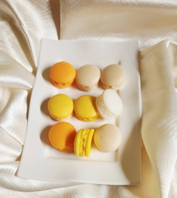 Galets de cire "Trompe-l'œil Macarons