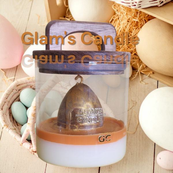 Bougie Œuf d'Or Éternel