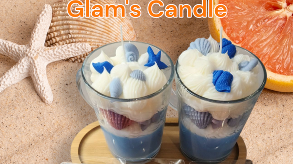 Bougie parfumée gourmande Marin