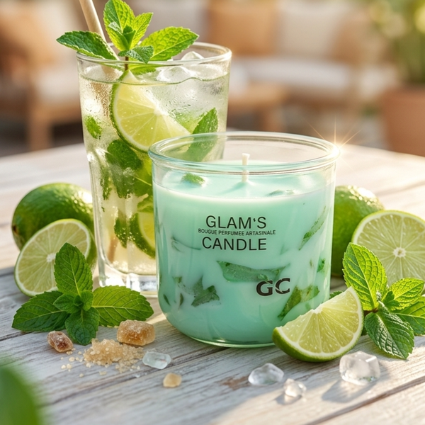 Bougie Gourmande Trompe-l'œil – Senteur Mojito