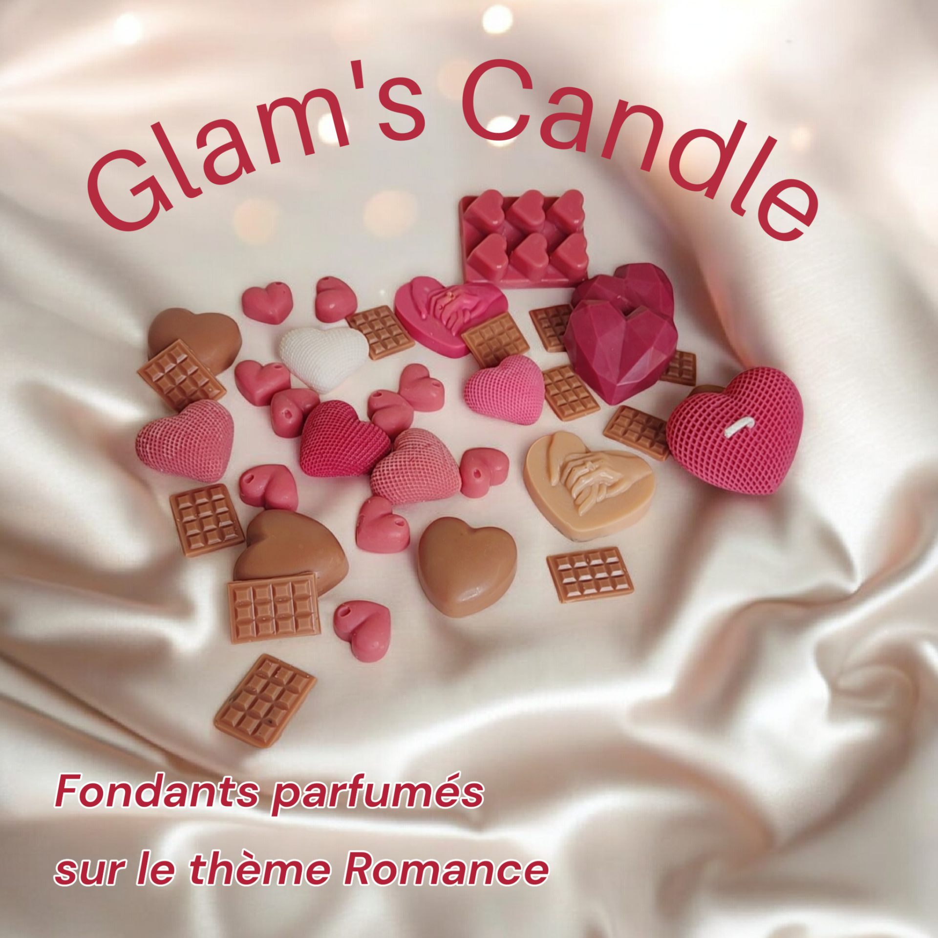 Fondants thème Romance