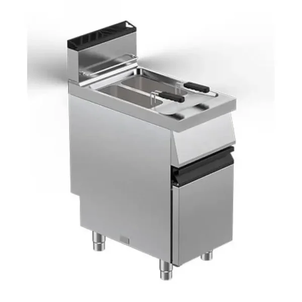 FRIGGITRICE A GAS 2 VASCHE 8L M7FRG16 Offcar