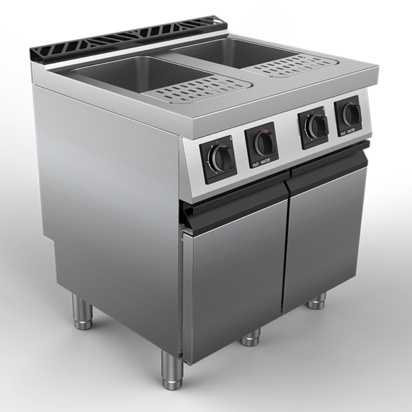 Offcar Milo 700 – Cuocipasta a gas –  2 vasche