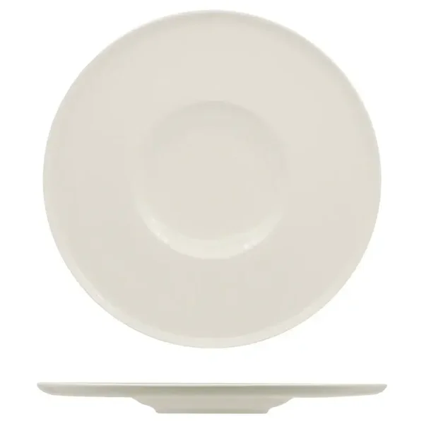 PRIVILEGE - PIATTO PIANO GOURMET CM 28- ALLUMINA INTERNO CM 13