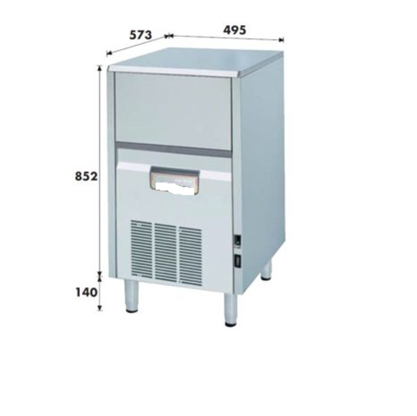 Fabbricatore di Ghiaccio in Cubetti KL 62 fino a 62 kg