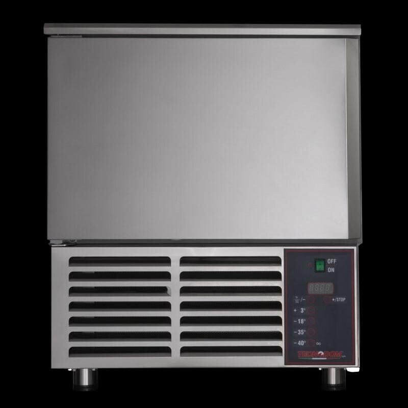 Abbattitore di temperatura in acciaio inox 18/10 capienza  5  teglie GN1/1 - 600x400 mm