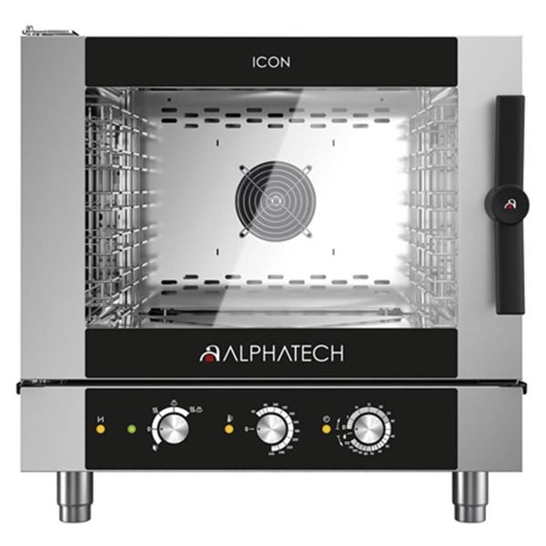 Forno a Gas Combinato a convenzione e vapore 5 Teglie Alphatech ICON ICGM051E