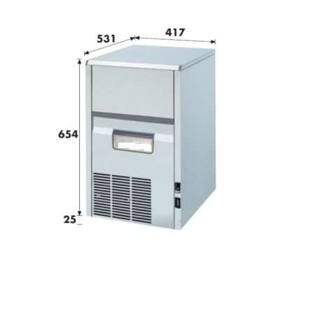 Fabbricatore di Ghiaccio in Cubetti KL 32 fino a 31 kg