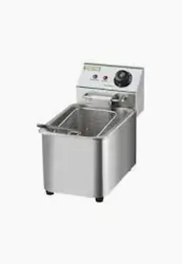 Friggitrice elettrica professionale da banco 8 lt.