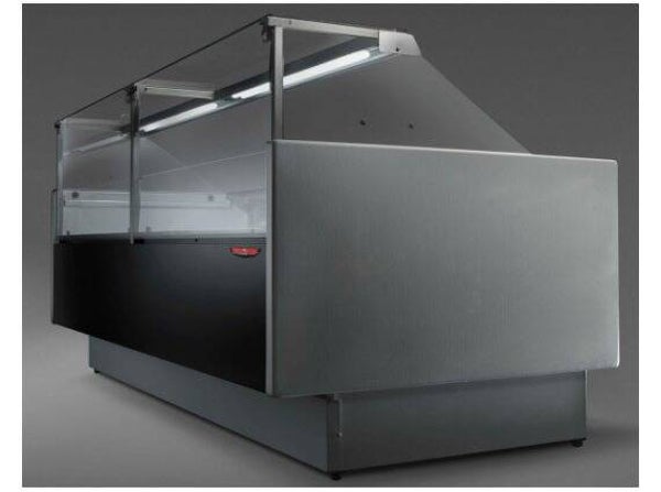 BANCO FRIGO SALUMERIA ALIMENTARI LINEA MR 9.5 VETRO DRITTO CON MOTORE LUNG. CM. 104