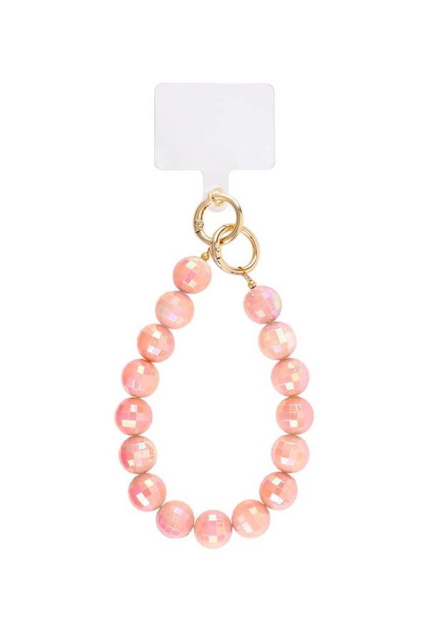 Telefoonkoord disco - Orange