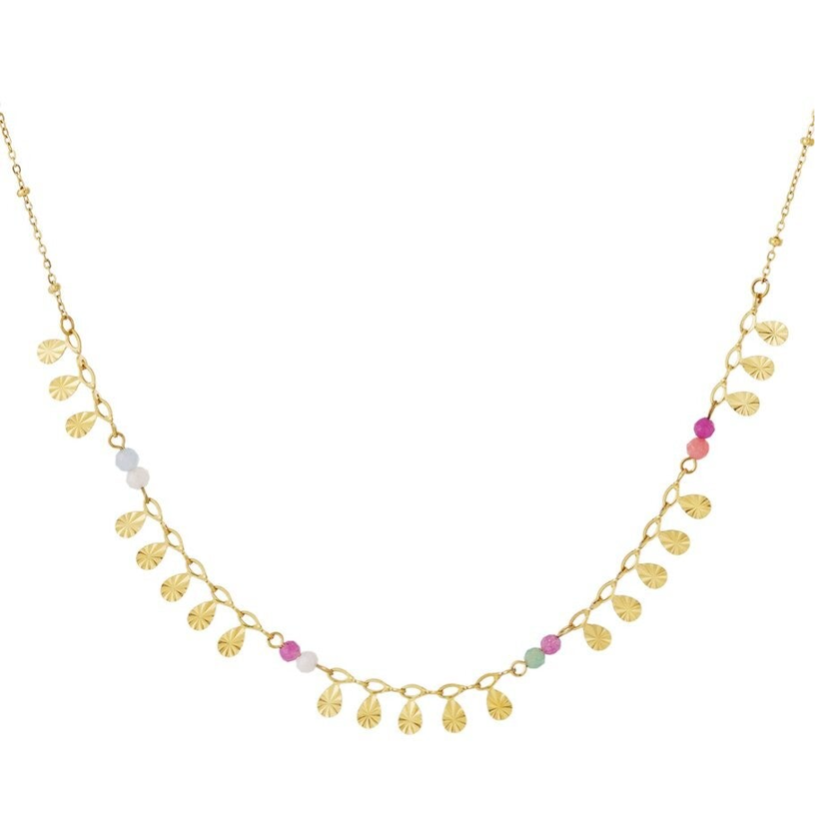 Tropische Bliss-ketting - goud