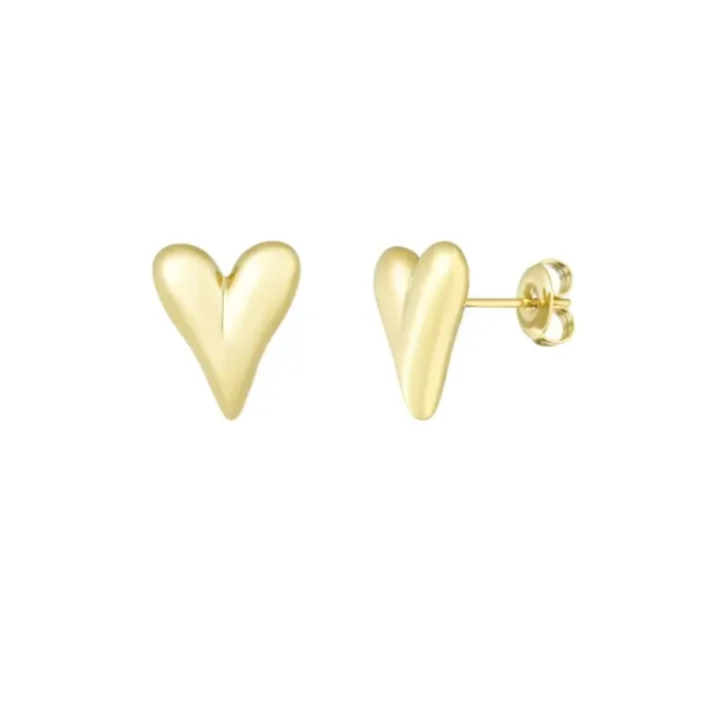 Oorstekers harten - goud