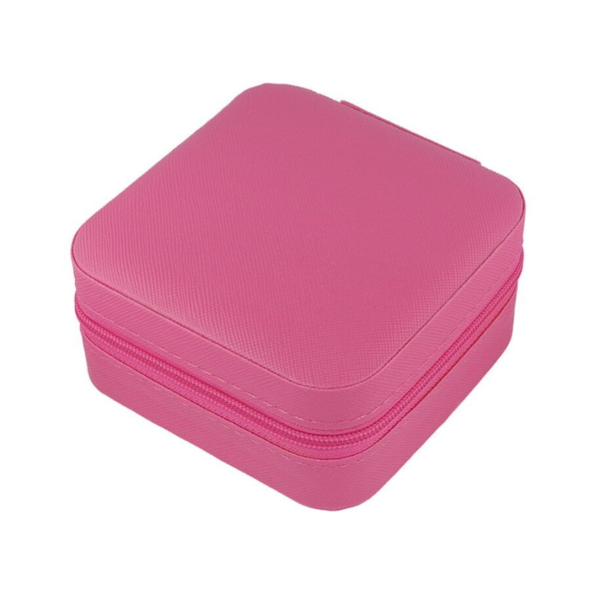 Sieraden opbergdoos - Roze fuchsia