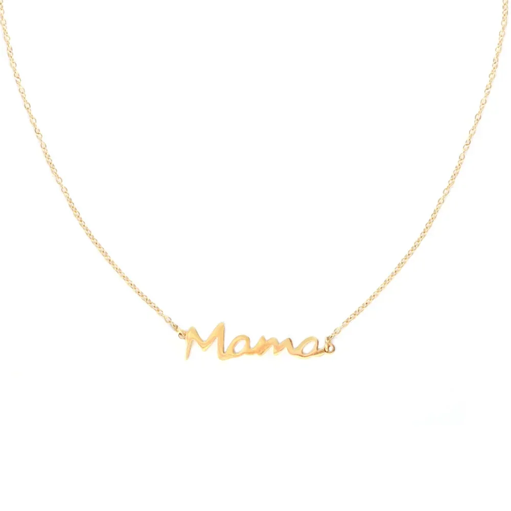 Ketting mama - goud