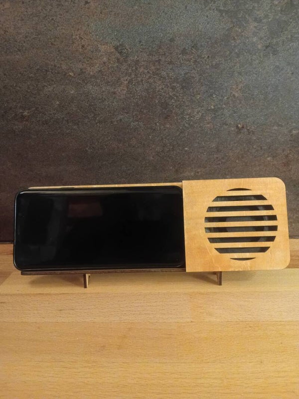 support amplificateur téléphone