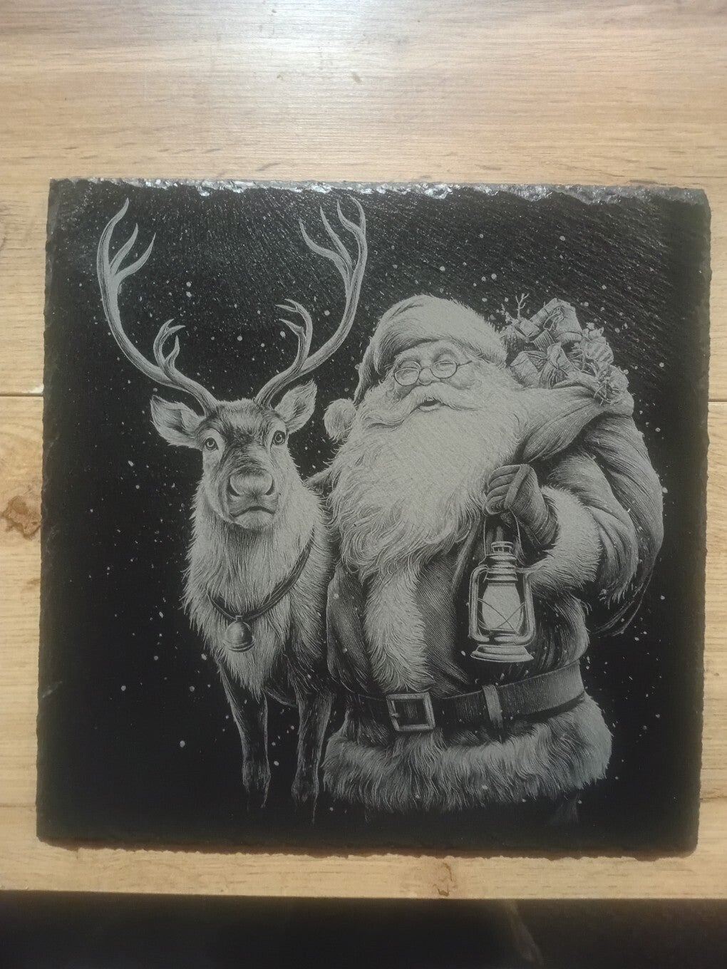 Ardoise pere noel