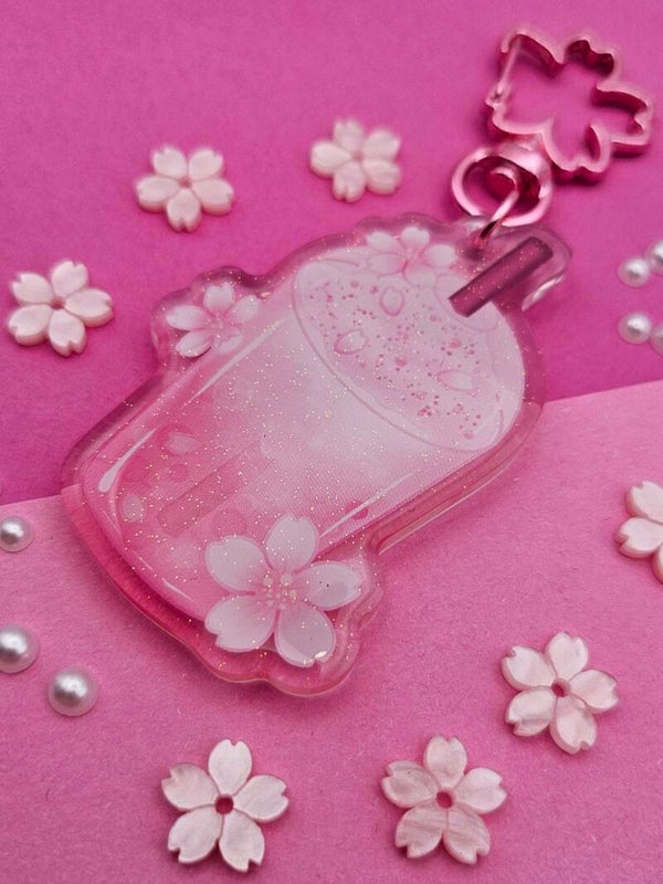 ❀ Sakura Drink - Keychain ❀