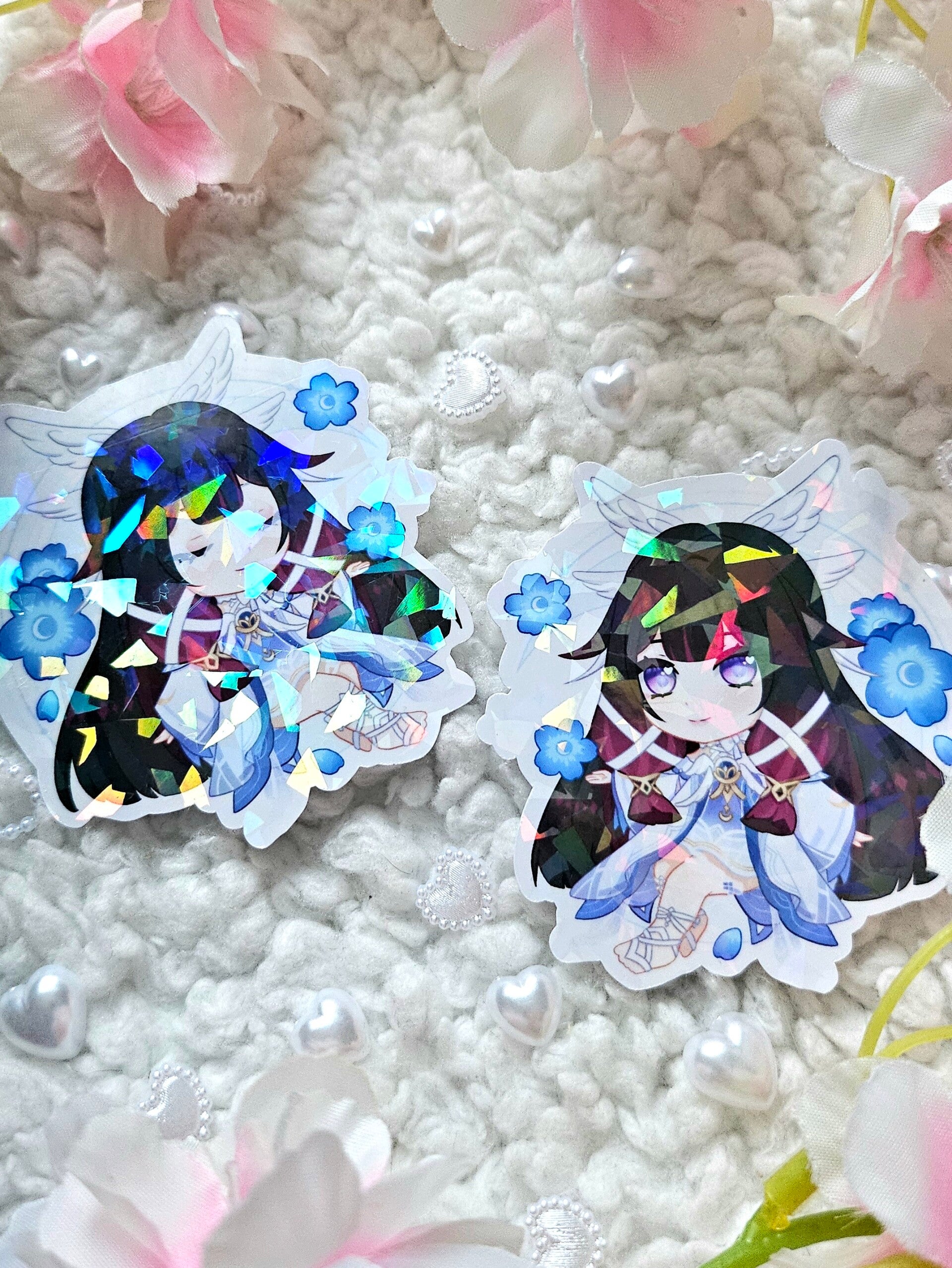 ❀ Columbina - Genshin Impact - Holo Stickers ❀