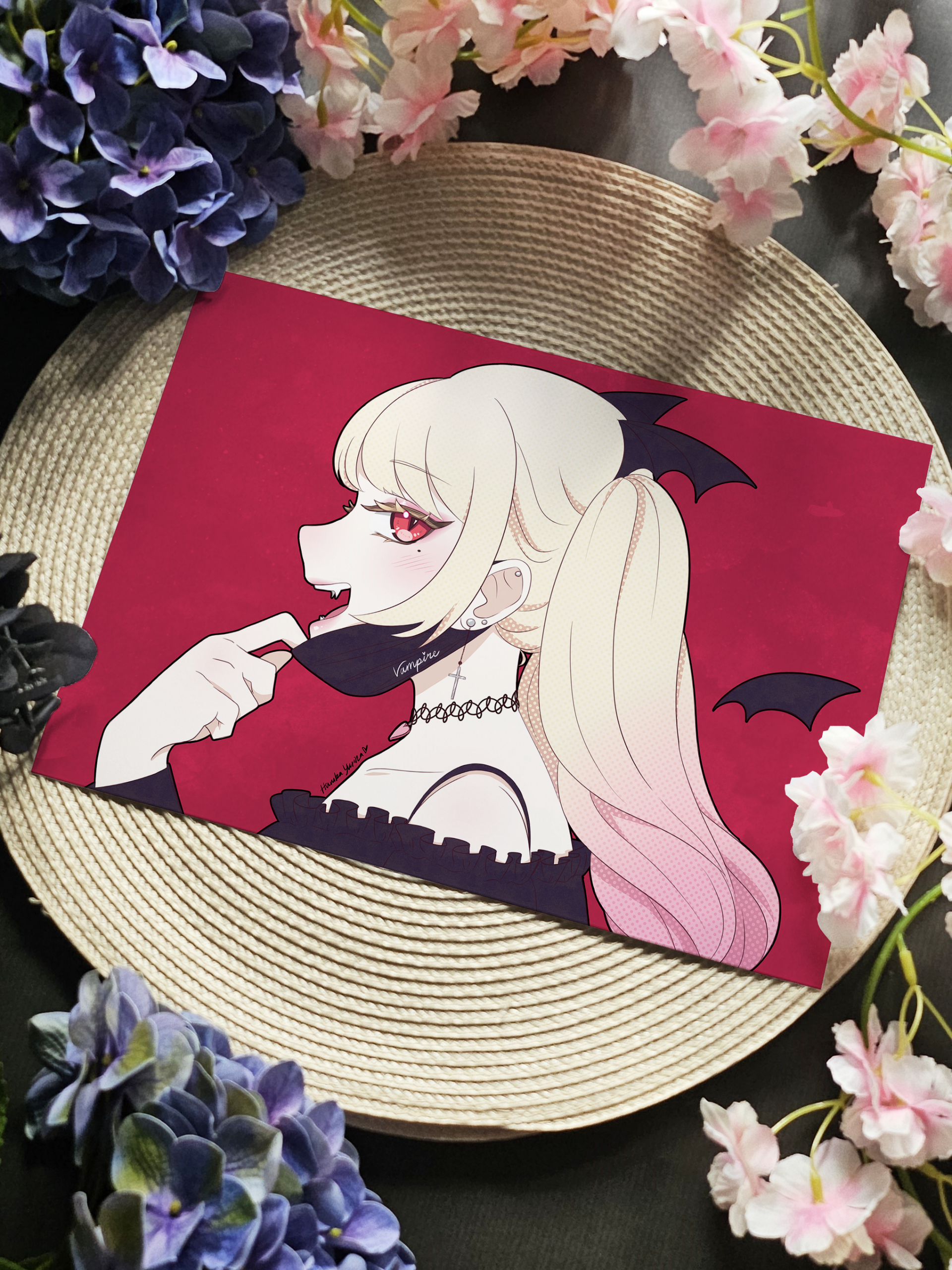 ❀ Akari - The Vampire - DECO*27 - A4 Print ❀