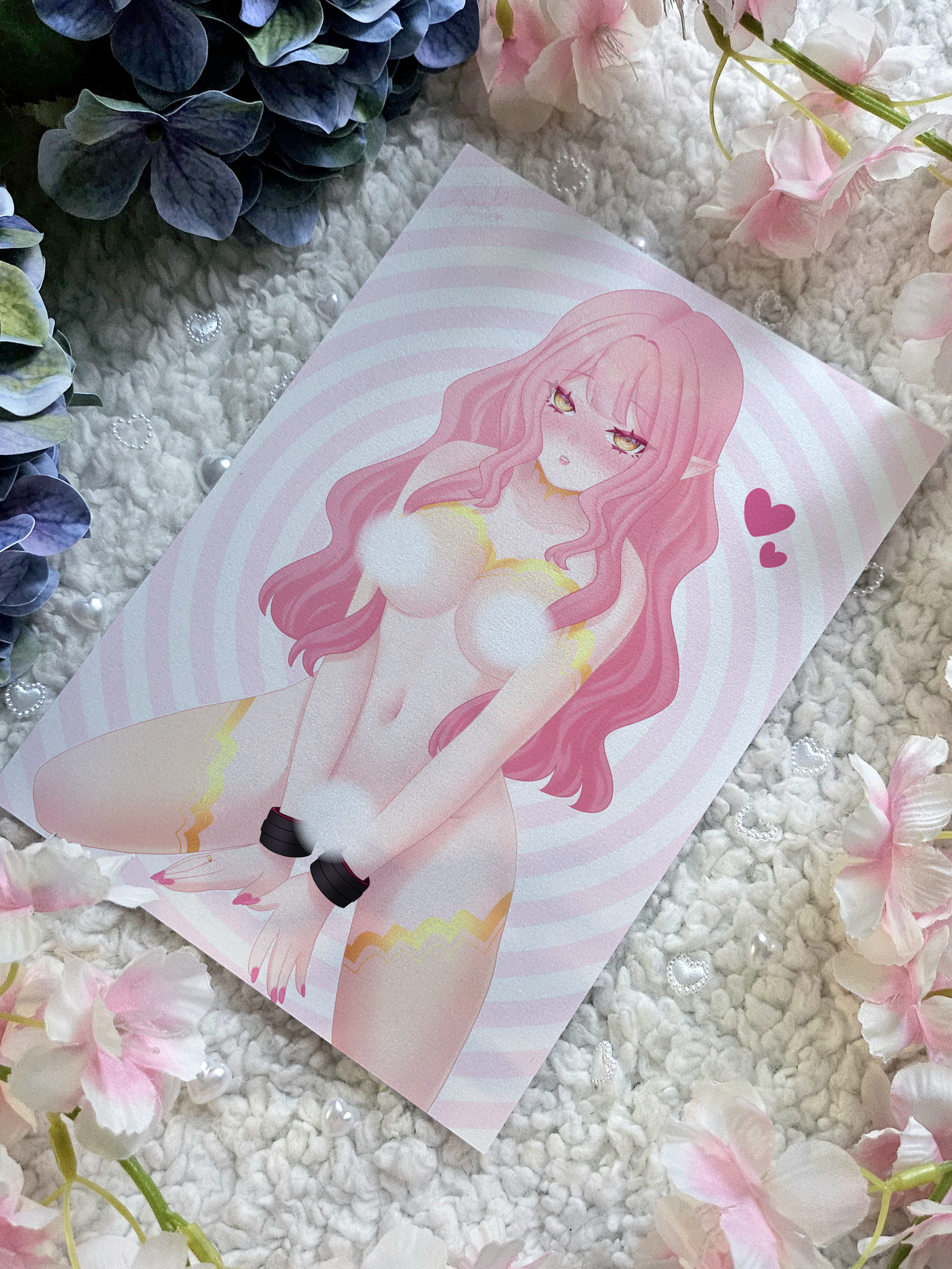 ❀ Haruka - Lost in Trance NSFW - A5 Pearlescent Print ❀
