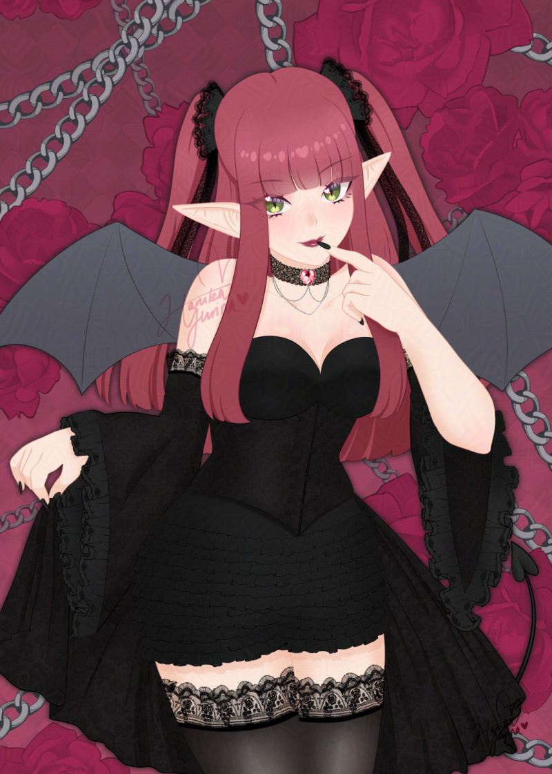 Liz in Ero Lolita Fashion Fanart - My Dress-Up Darling