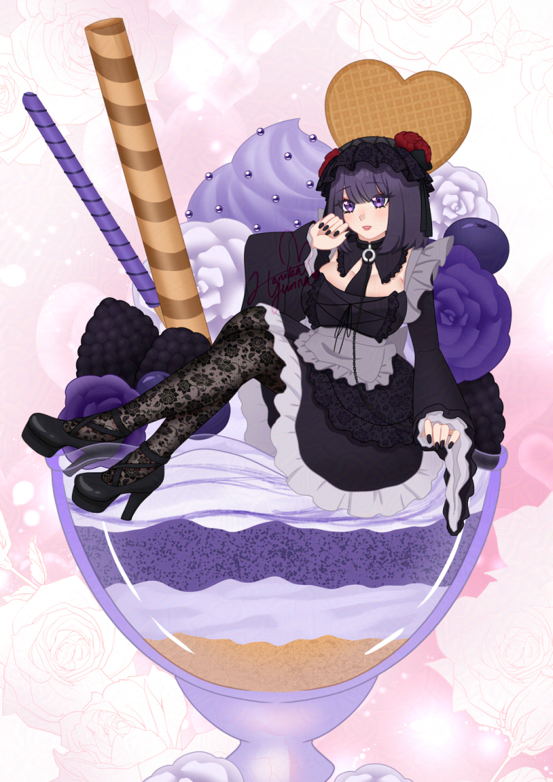 Shizuku Dessert Fanart - My Dress-Up Darling