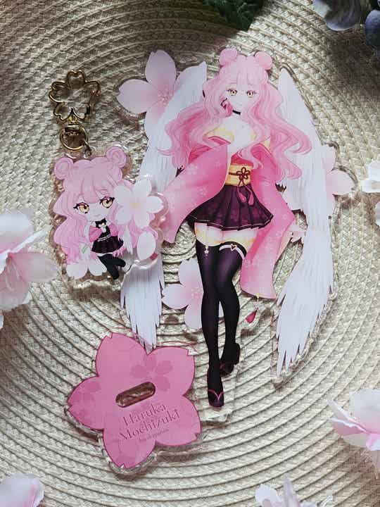 ❀ Haruka Standee + Keychain Set ❀